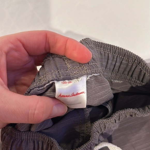 Hanna Andersson 3D SHARK SUNBLOCK CREATURES SWIM SHORTS TRUNKS 120 US 6-7 EUC - Picture 2 of 3